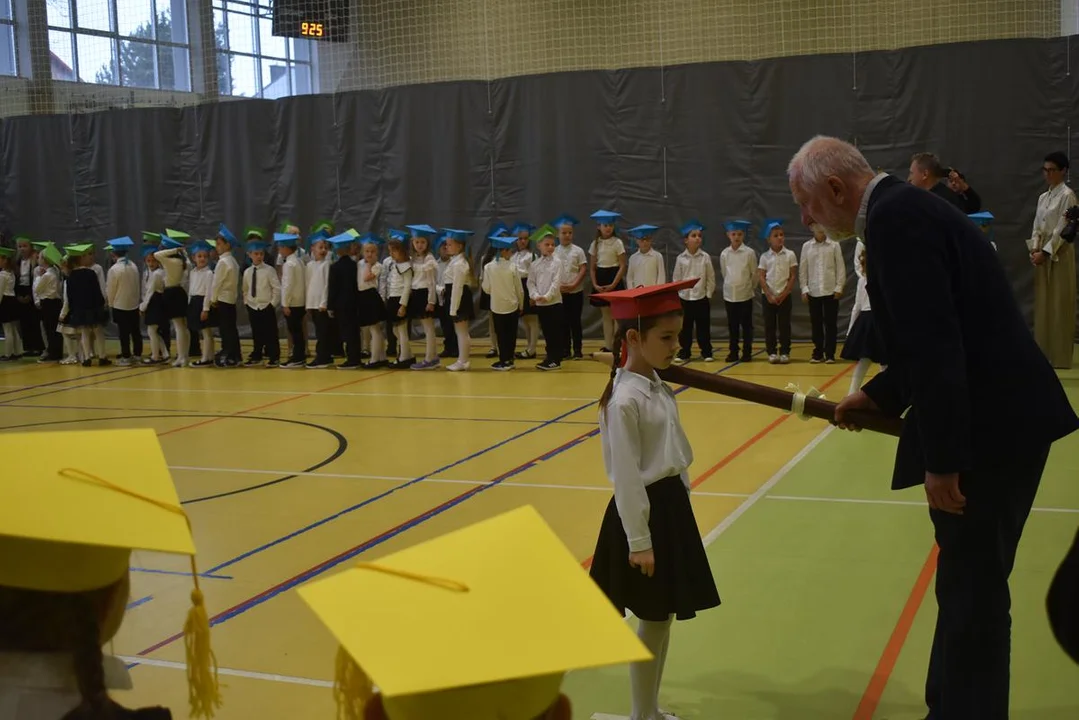 Ślubowanie klas pierwszych SP nr 1 w Biłgoraju