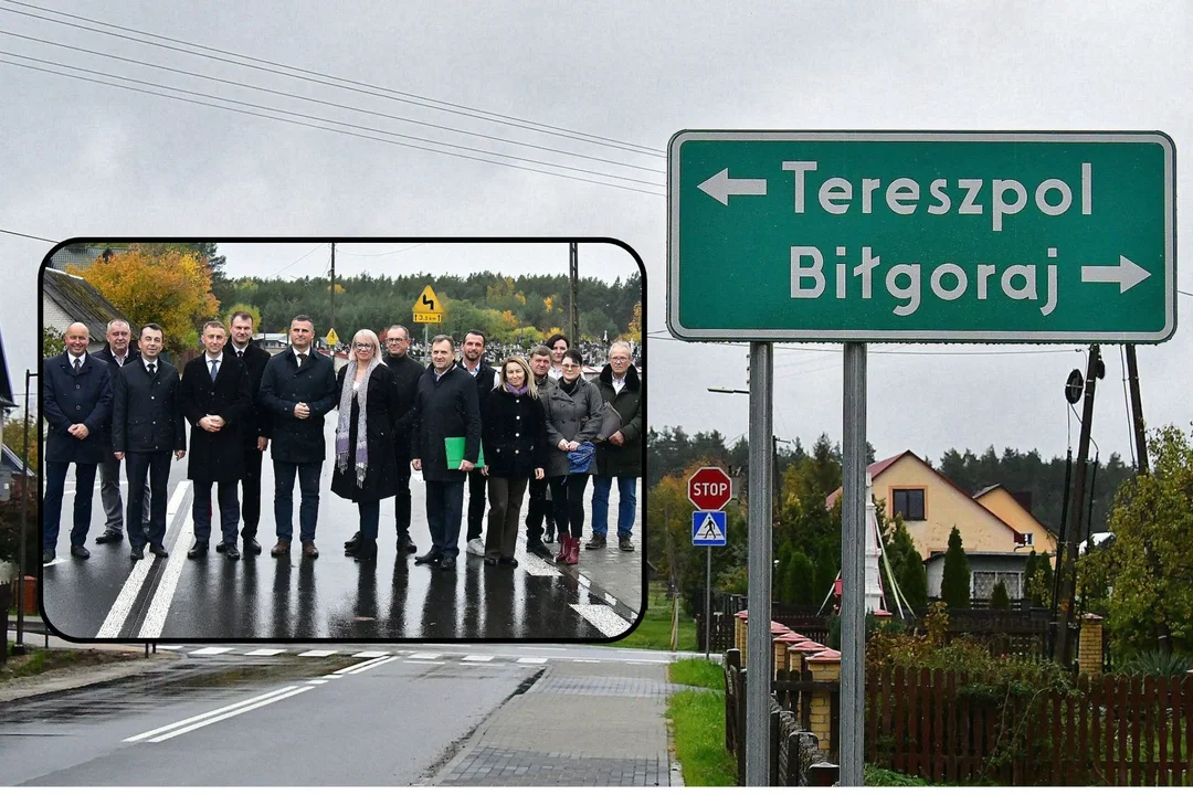 Zakończenie przebudowy drogi